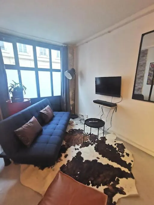 Joli T2 De 37M2 Style Loft Prox Gare Metro Apartment Lyon