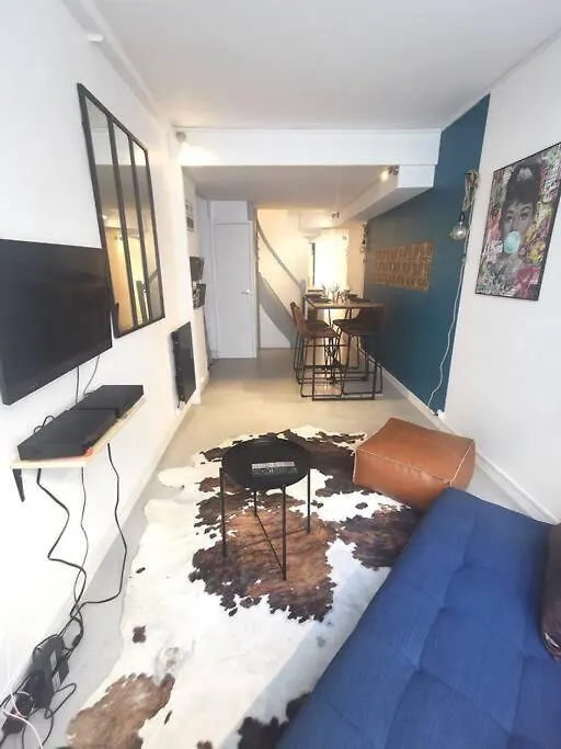 Joli T2 De 37M2 Style Loft Prox Gare Metro Apartment Lyon 0*,